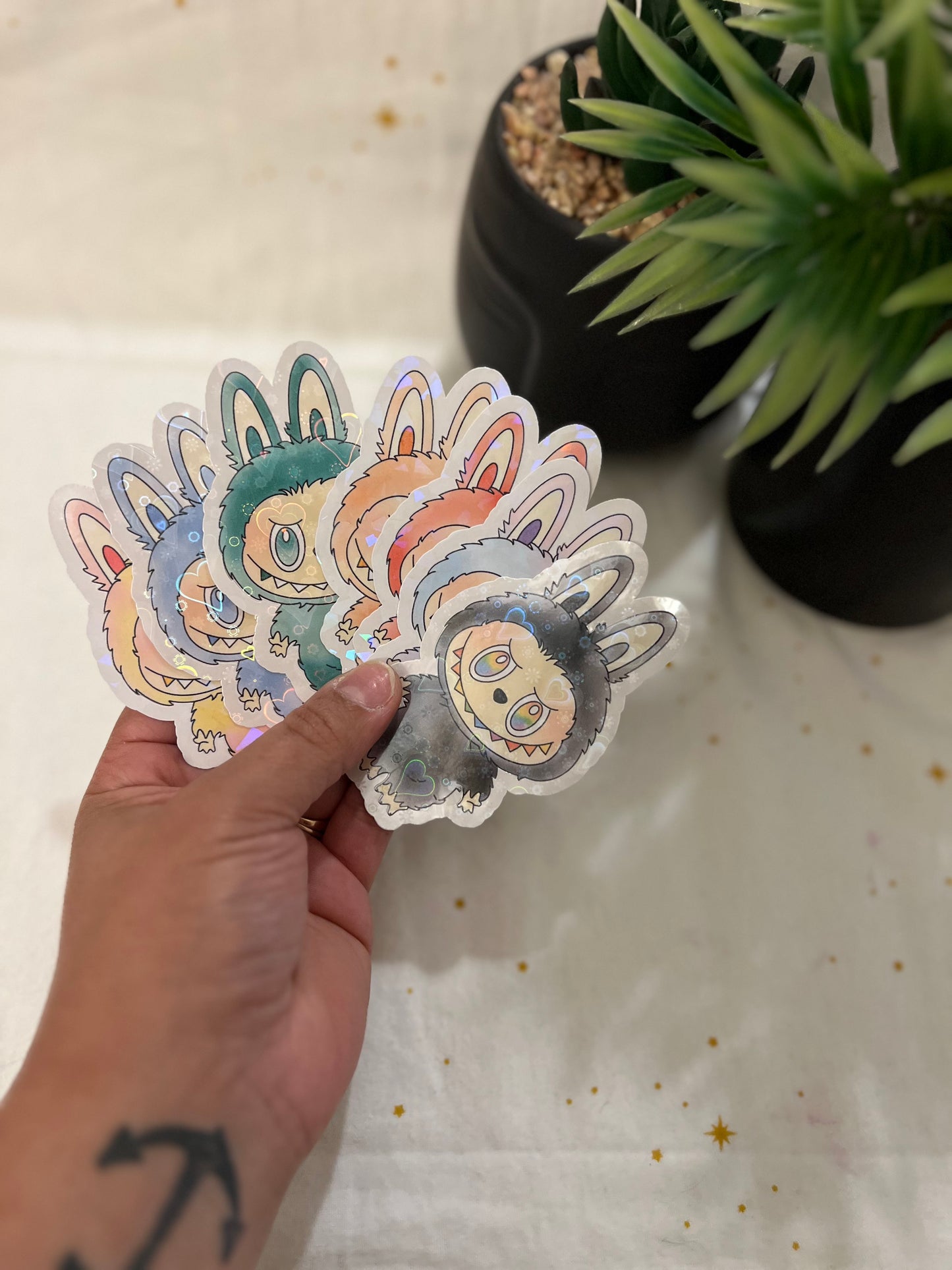 Bubu BIE Sparkly Sticker - Full Body