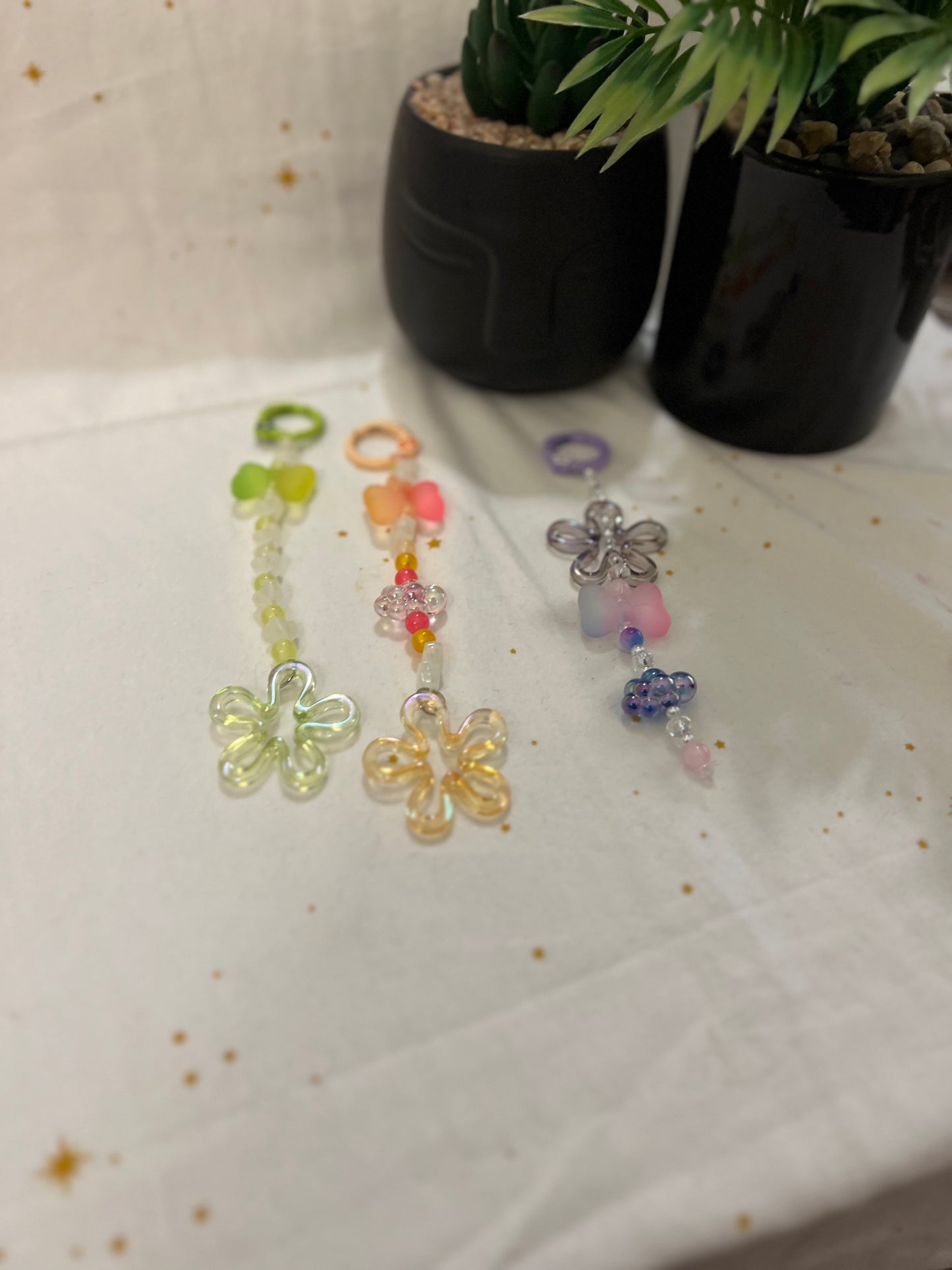 Aesthetic Color Pop Keychain – 6” Handmade