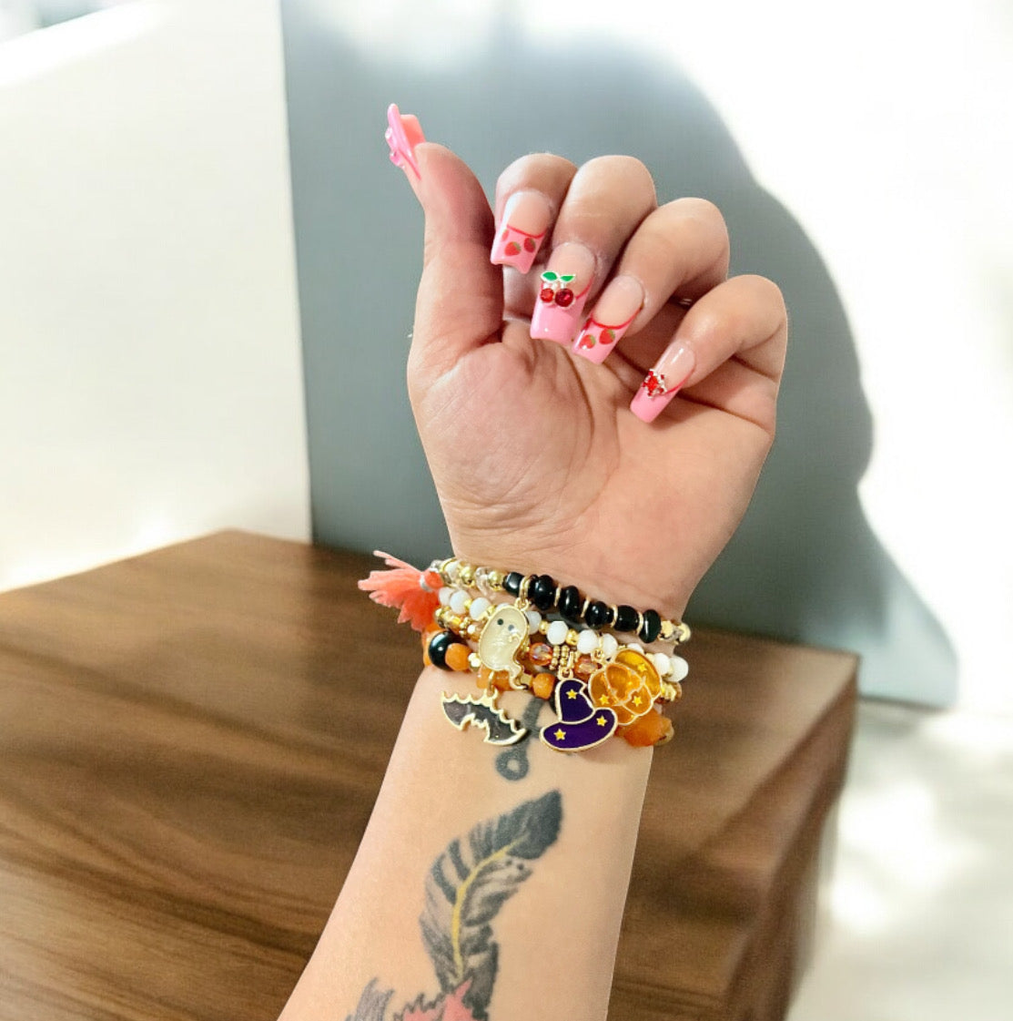 Halloween Stackable Bracelet Set - Halloween Bracelets