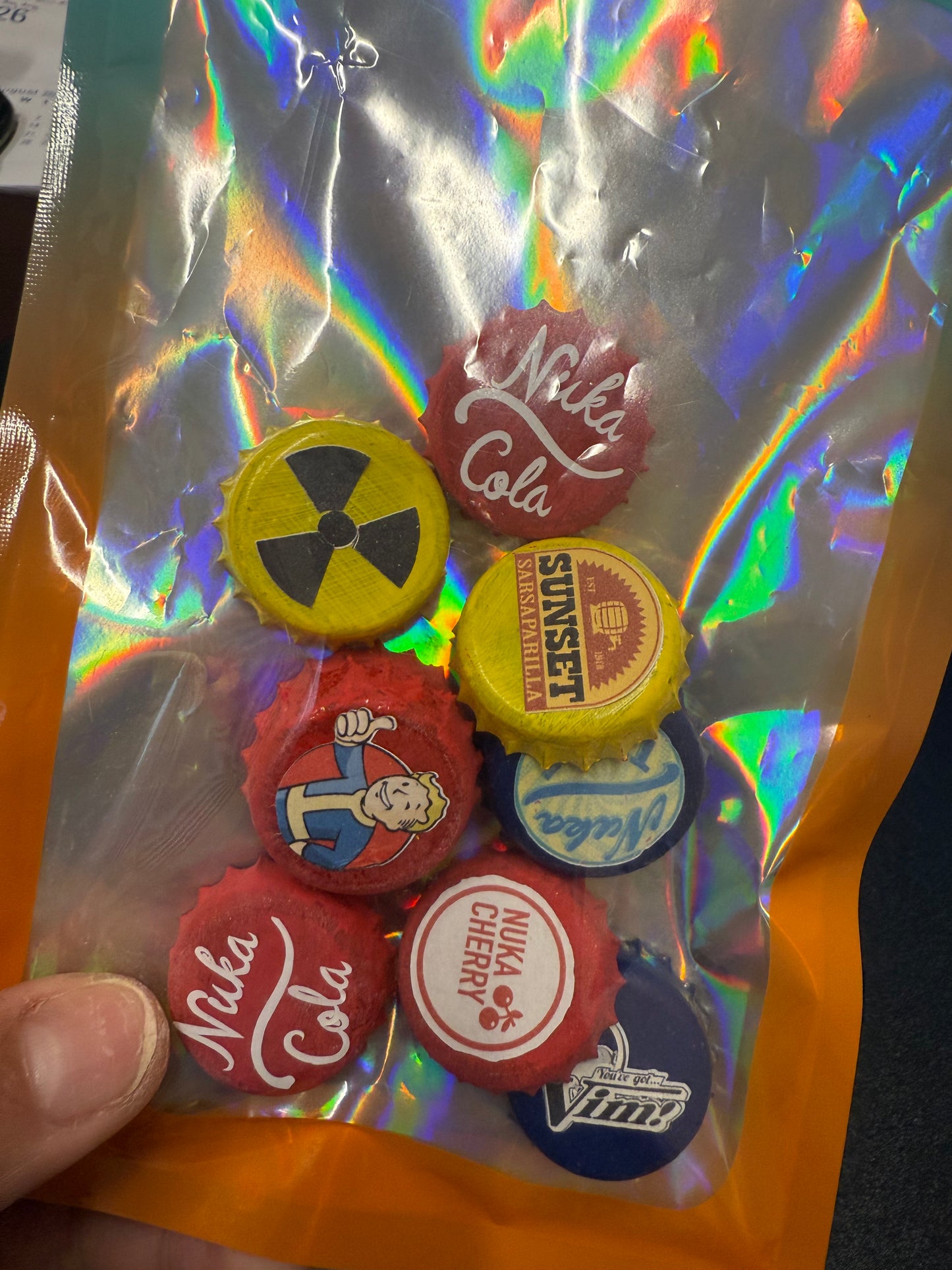 Fall out inspired Bottle Caps - 10 piece