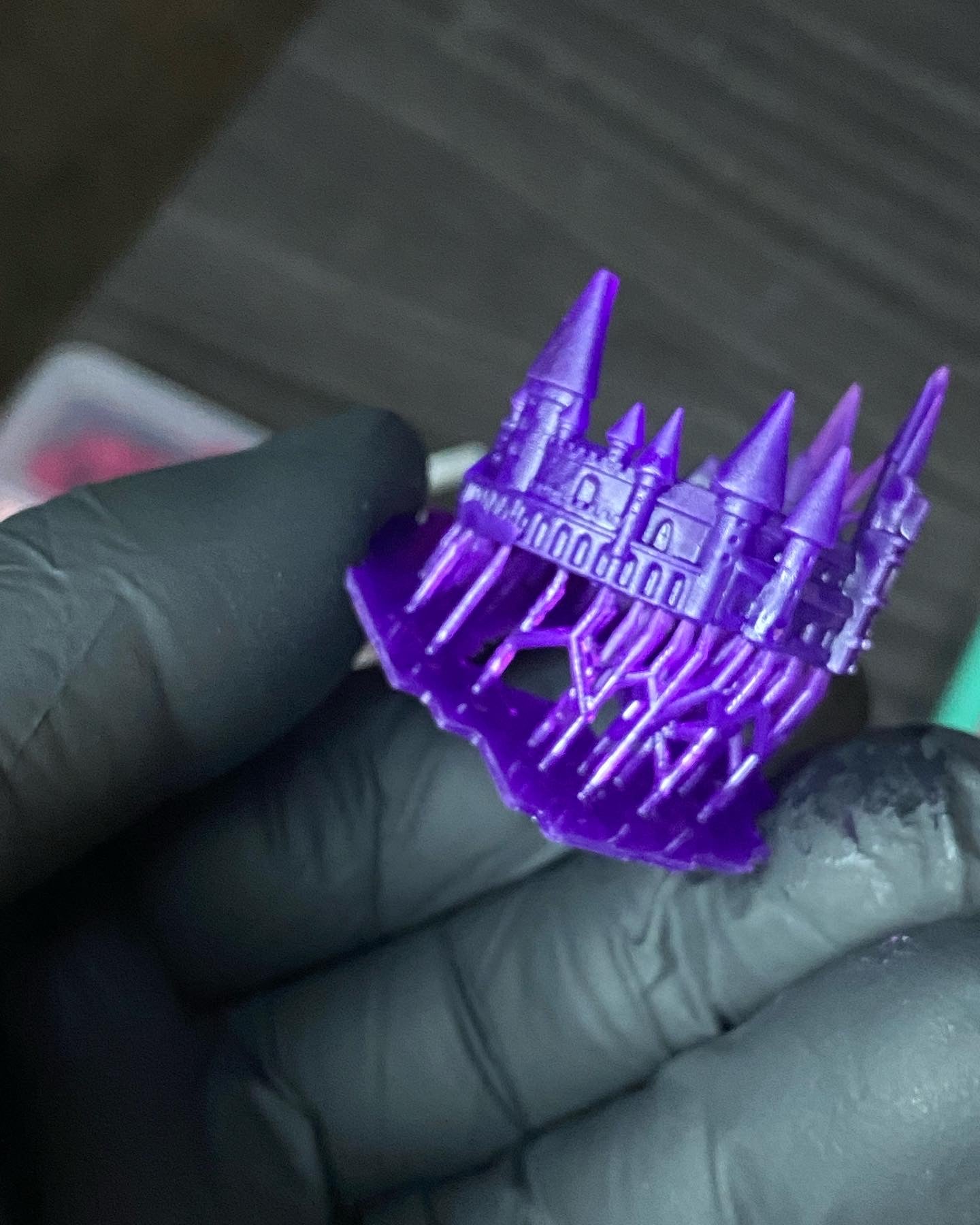 Custom Hogwarts Castle Ring