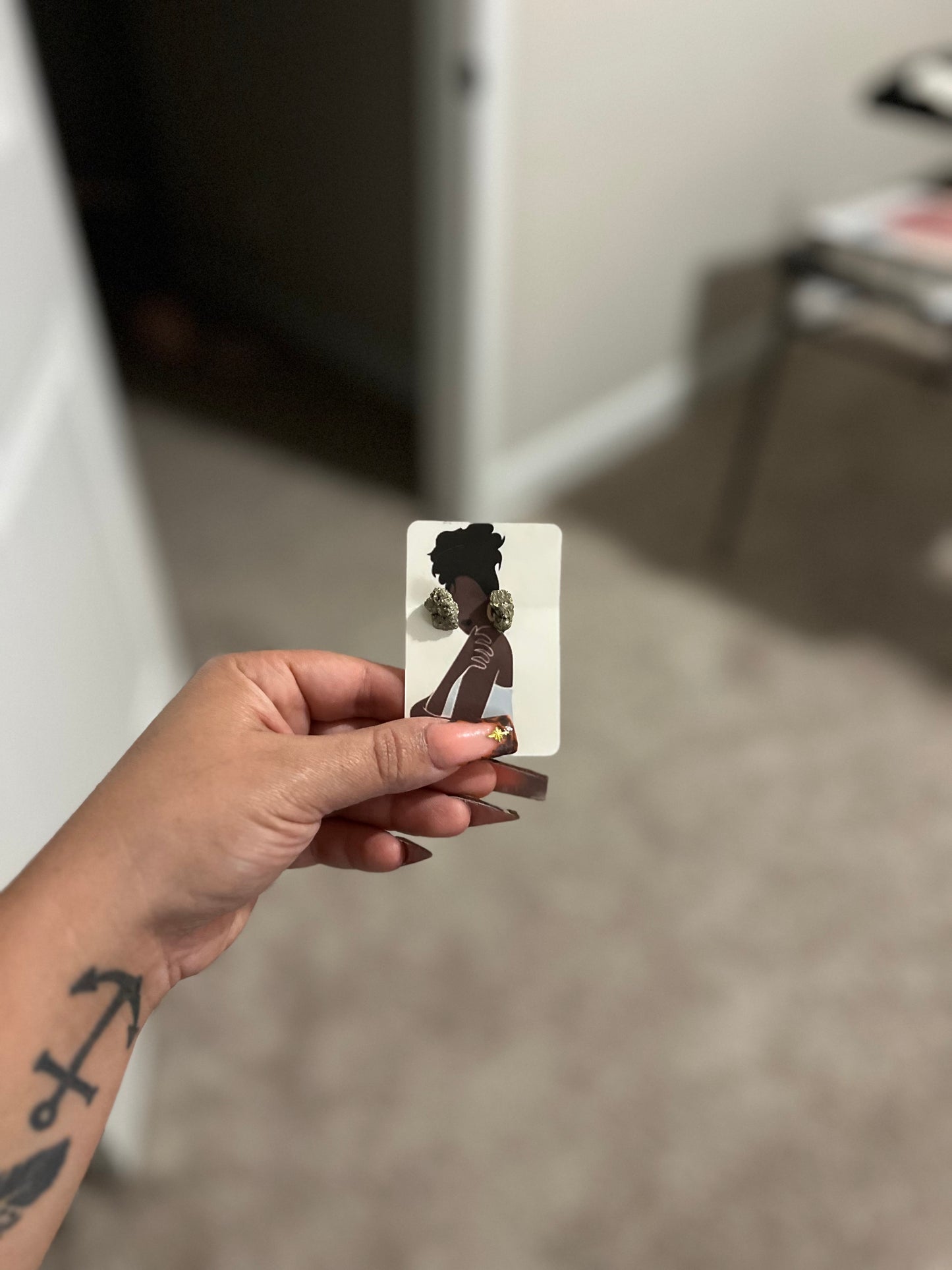 Pyrite Stud Earrings