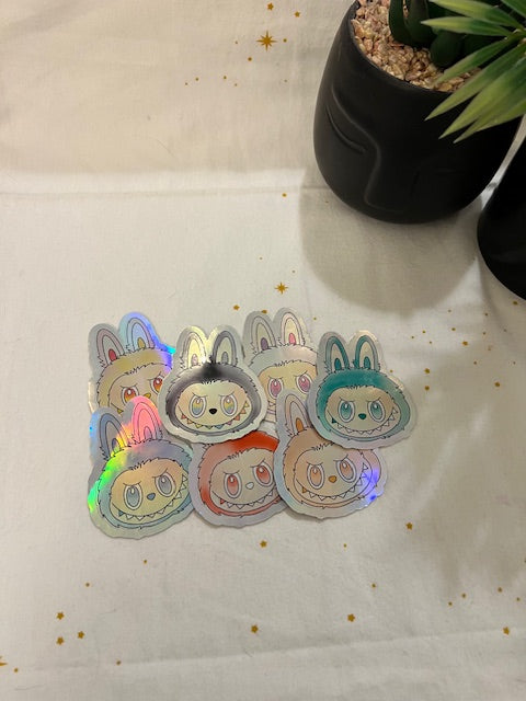 Bubu BIE Holographic Stickers - Heads Only