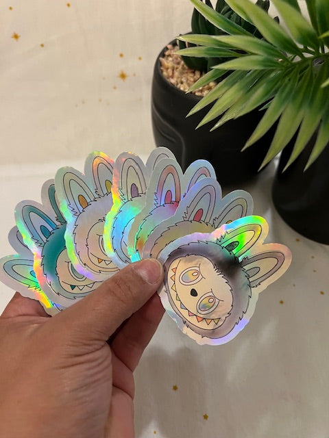 Bubu BIE Holographic Stickers - Heads Only