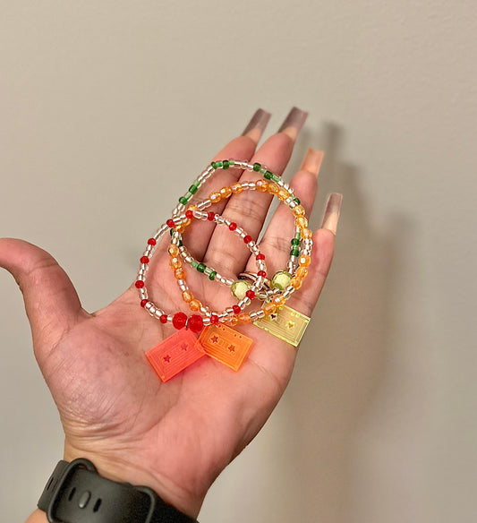 Retro Labubu Cassette Necklaces | Beaded Labubu necklaces