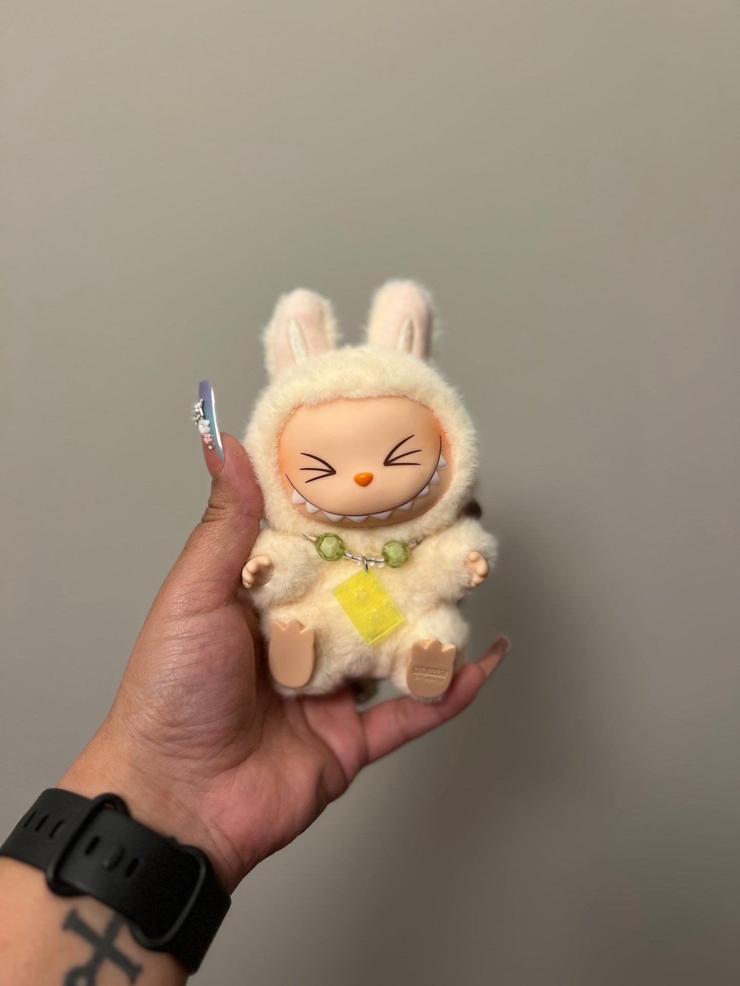 Retro Labubu Cassette Necklaces | Beaded Labubu necklaces