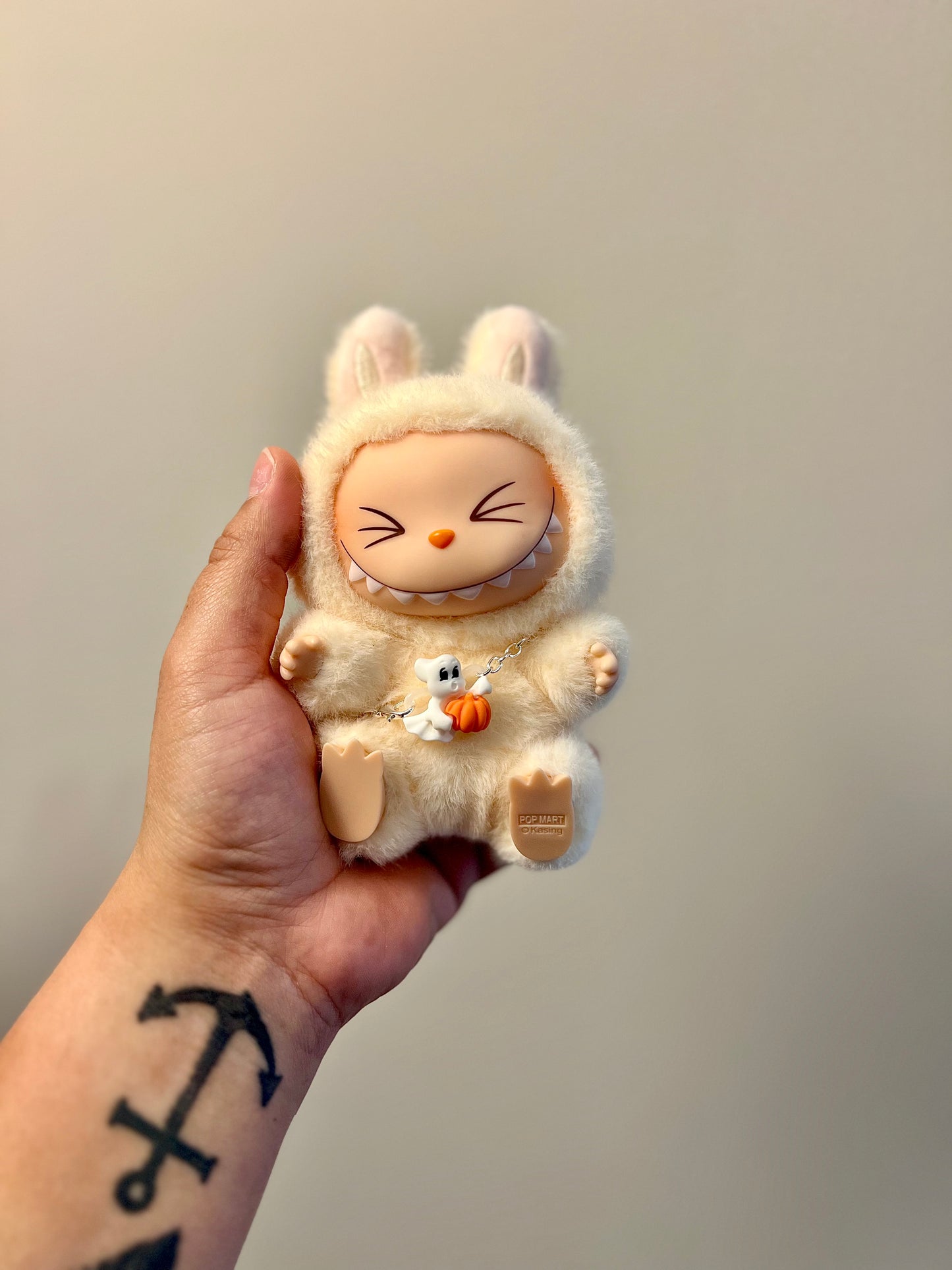 Doll Ghost Pumpkin Resin Crossbody - Halloween Mini