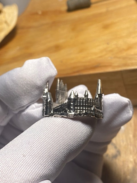 Custom Hogwarts Castle Ring
