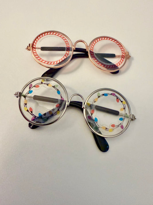 Christmas Bubu Sunglasses | Holiday Themed Round Glasses