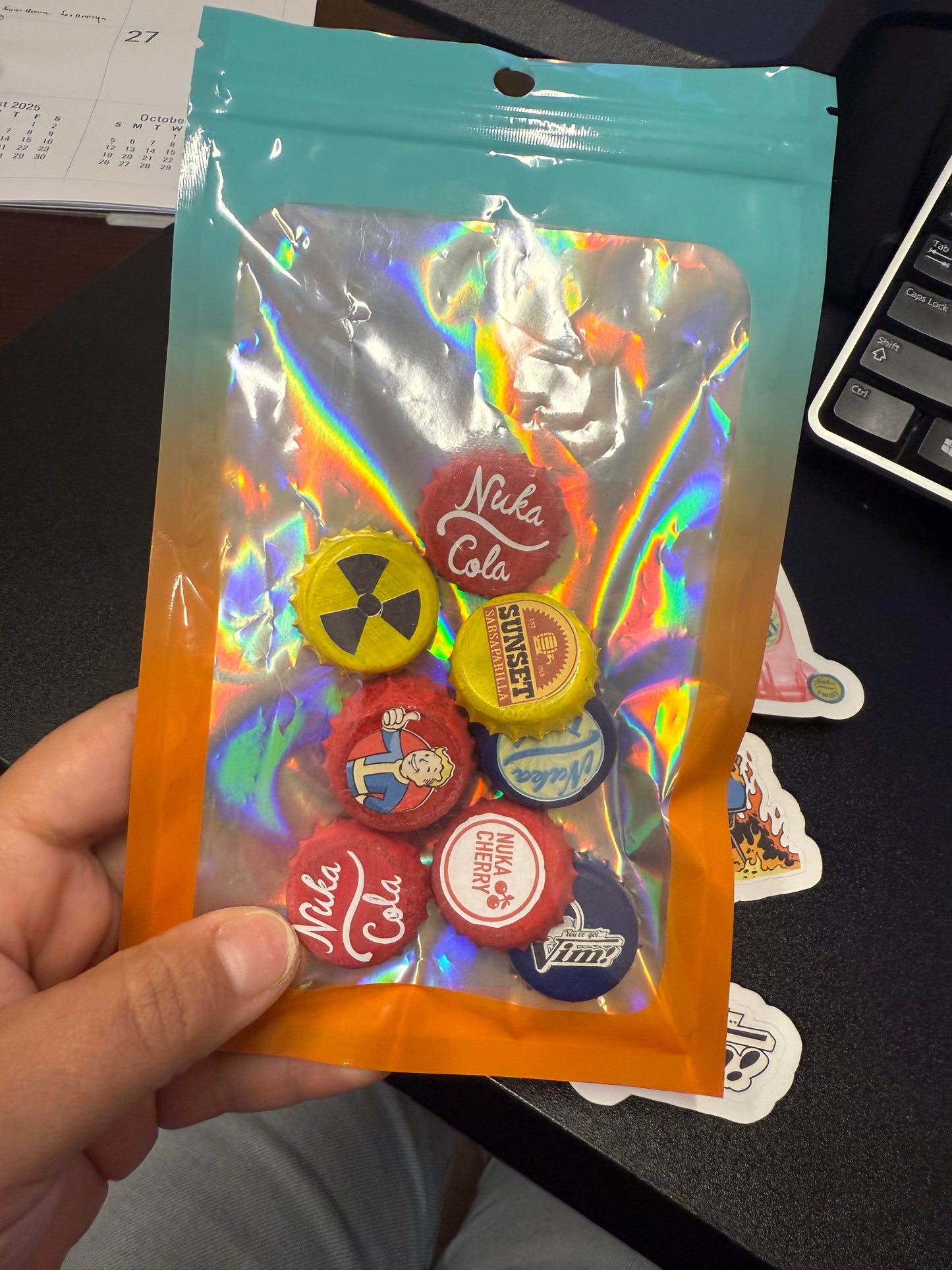 Fall out inspired Bottle Caps - 10 piece