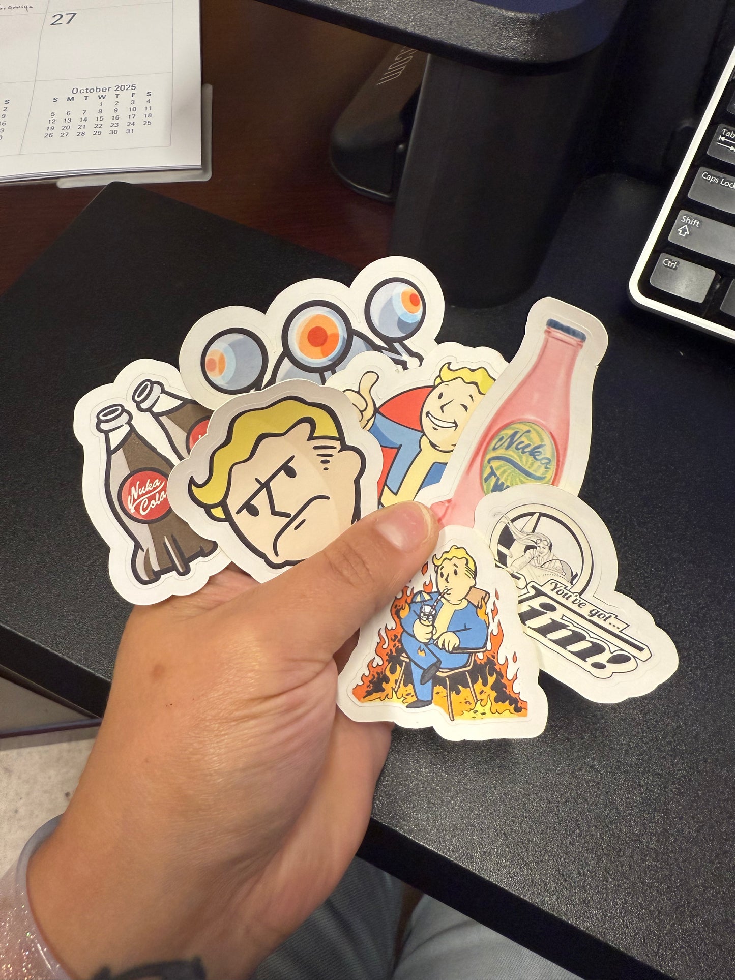 Fall out inspired Sticker Set