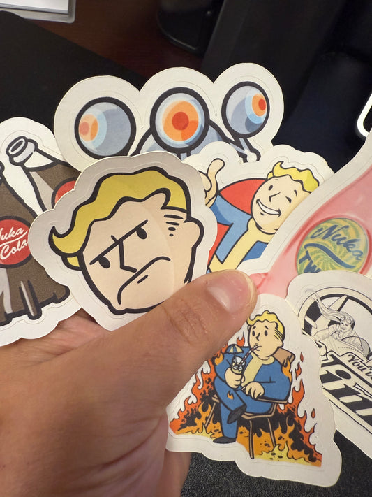 Fall out inspired Sticker Set