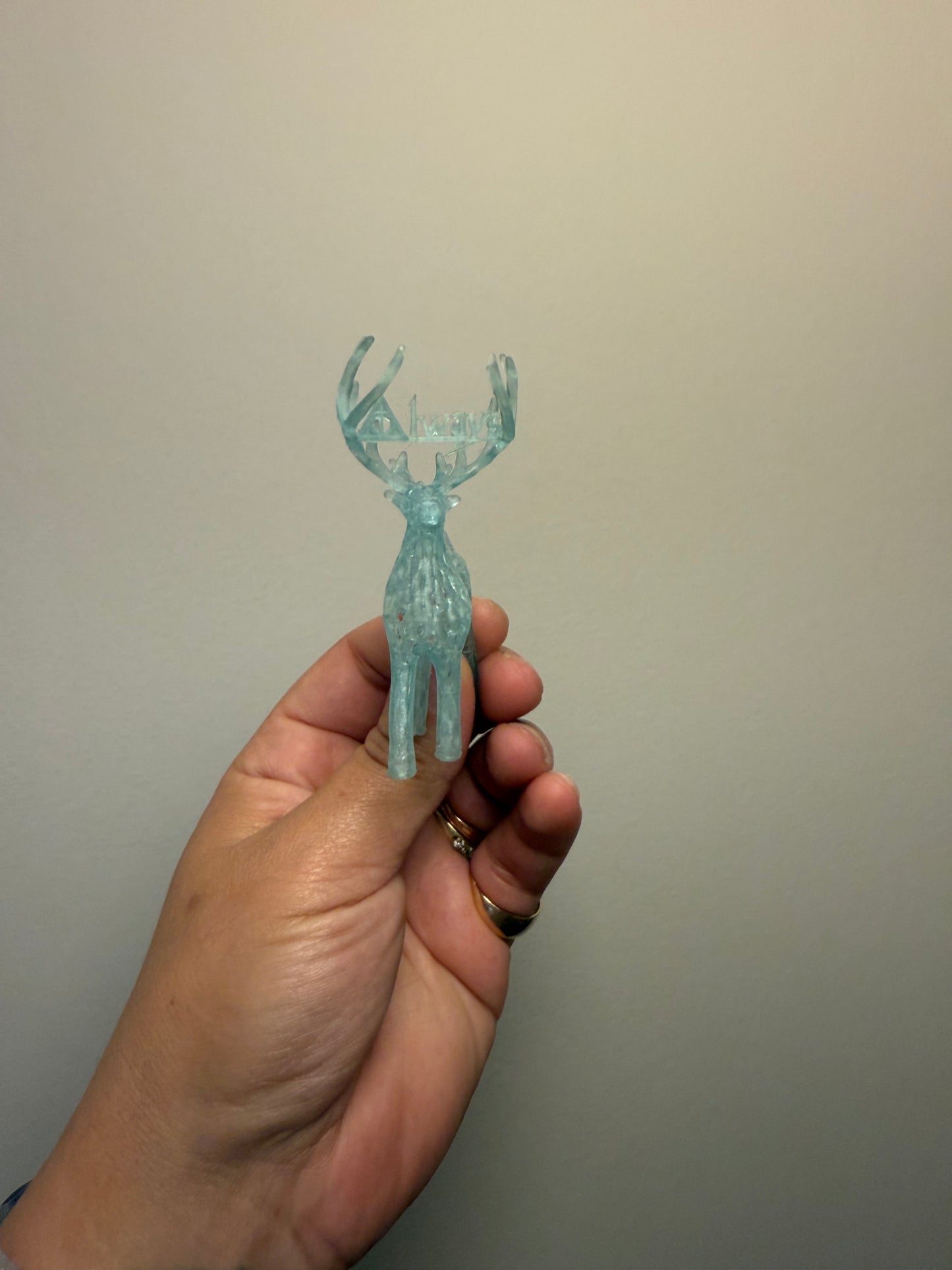 Blue Patronus Wizarding World Ornament