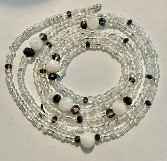 Moonstone Waist Beads - Crystal Waist Beads