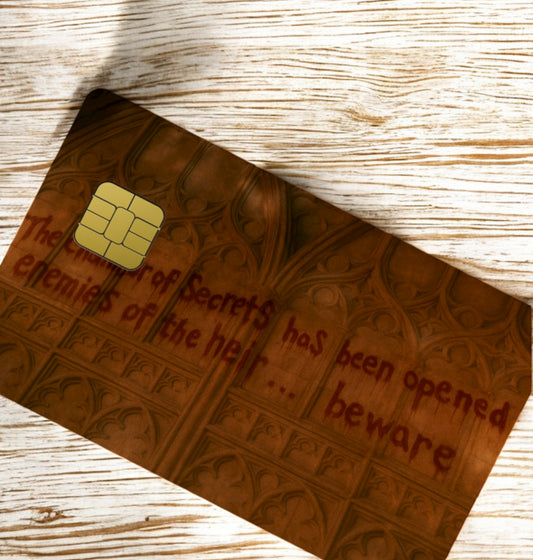 Chamber of Secrets Debit Card Skin: Wizarding World Card skin