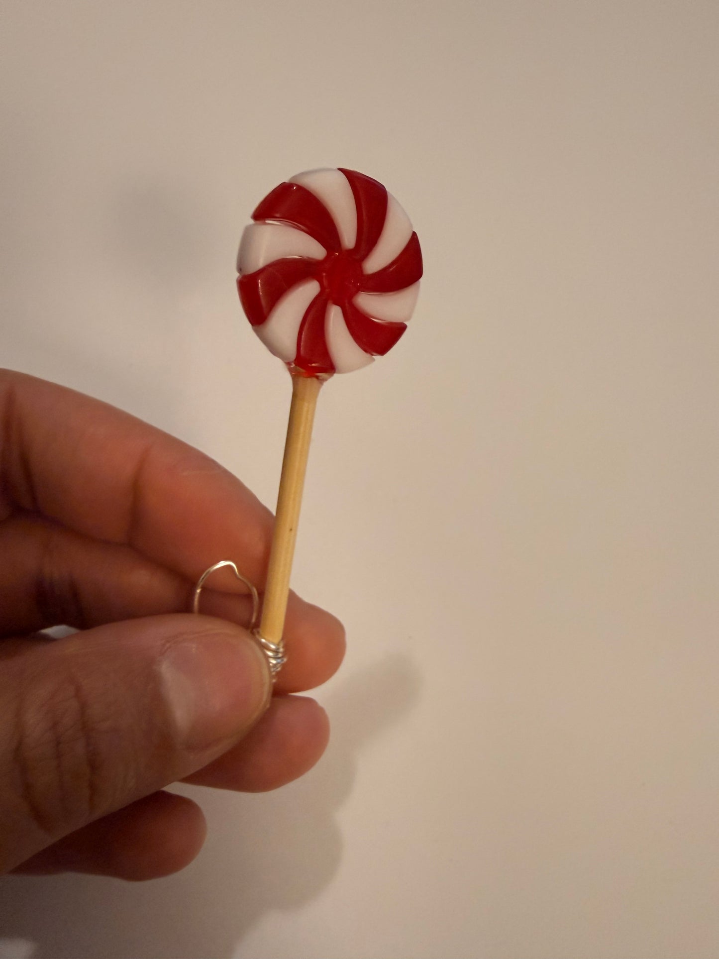 Handmade Doll Christmas Lollipop Accessory