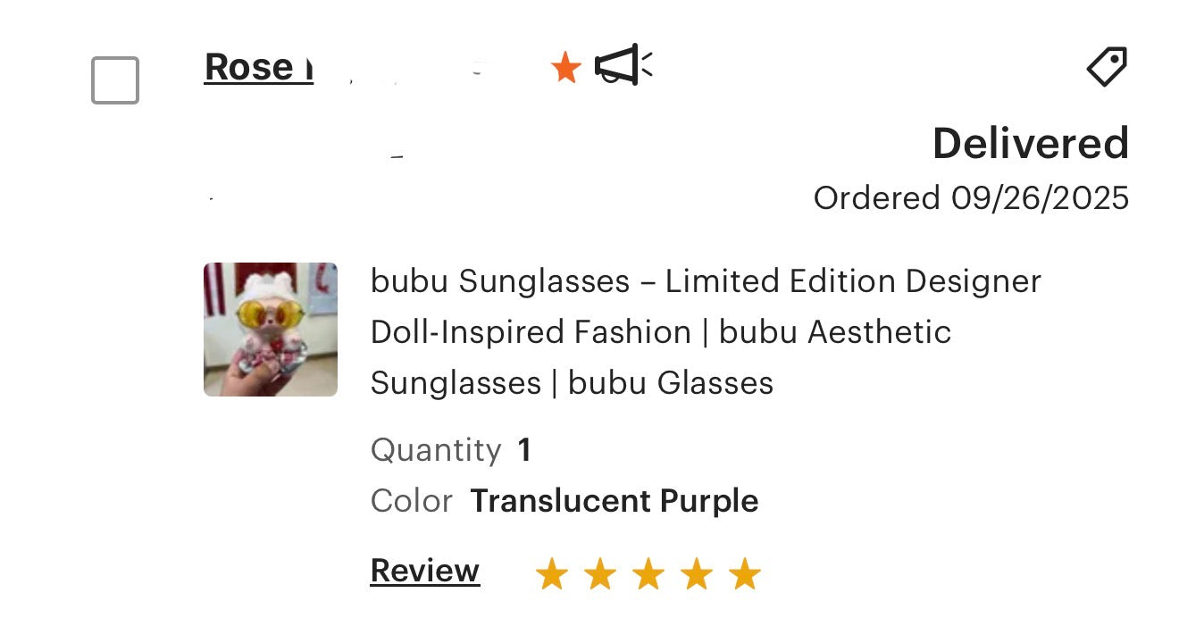Bubu Oversized Sunglasses – Doll-Inspired Shades