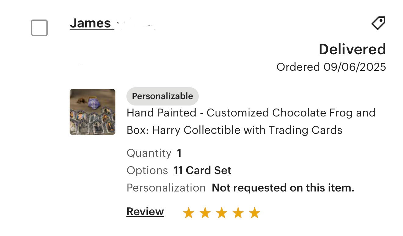 Harry Potter Chocolate Frog & Box With Collectible Cards